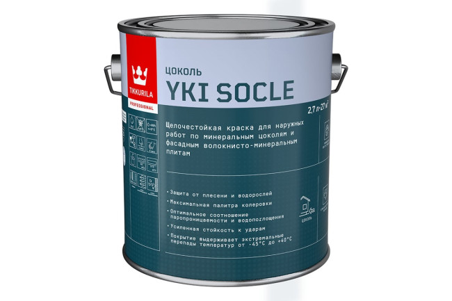 Краска для цоколя YKI SOCLE A мат Краска для цоколя YKI SOCLE A мат